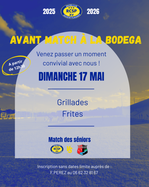 Repas d'avant match